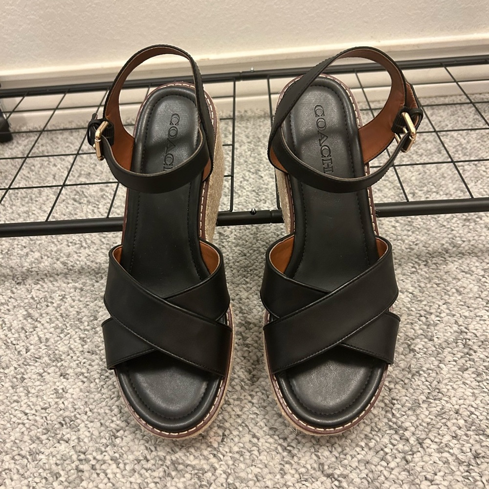 Coach Black Women's Sandals